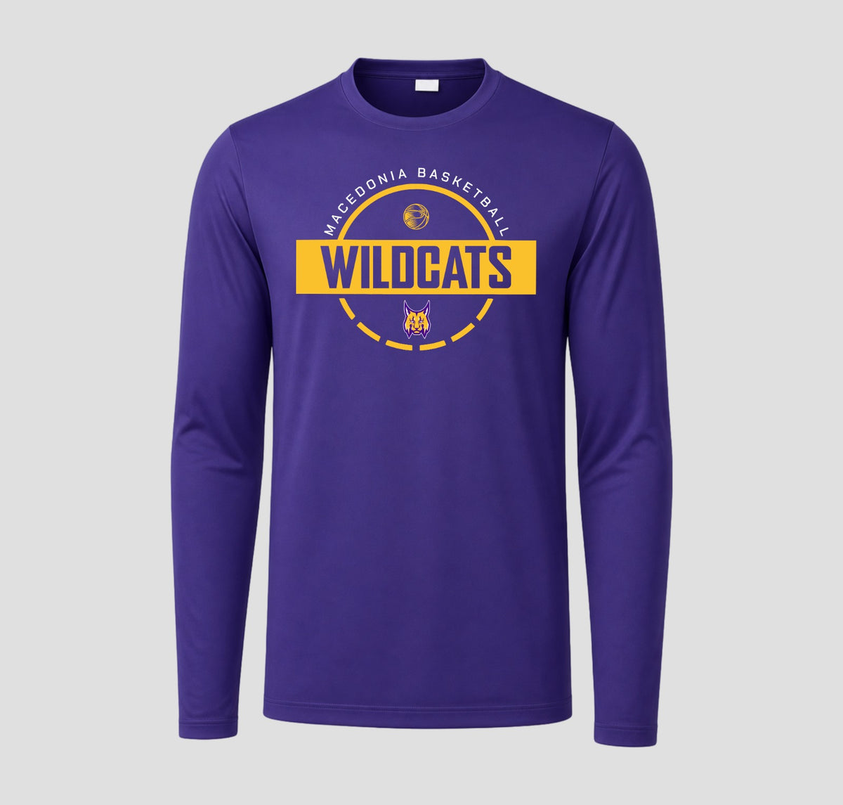 Macedonia Basketball Long Sleeve Performance/Shooting Shirt