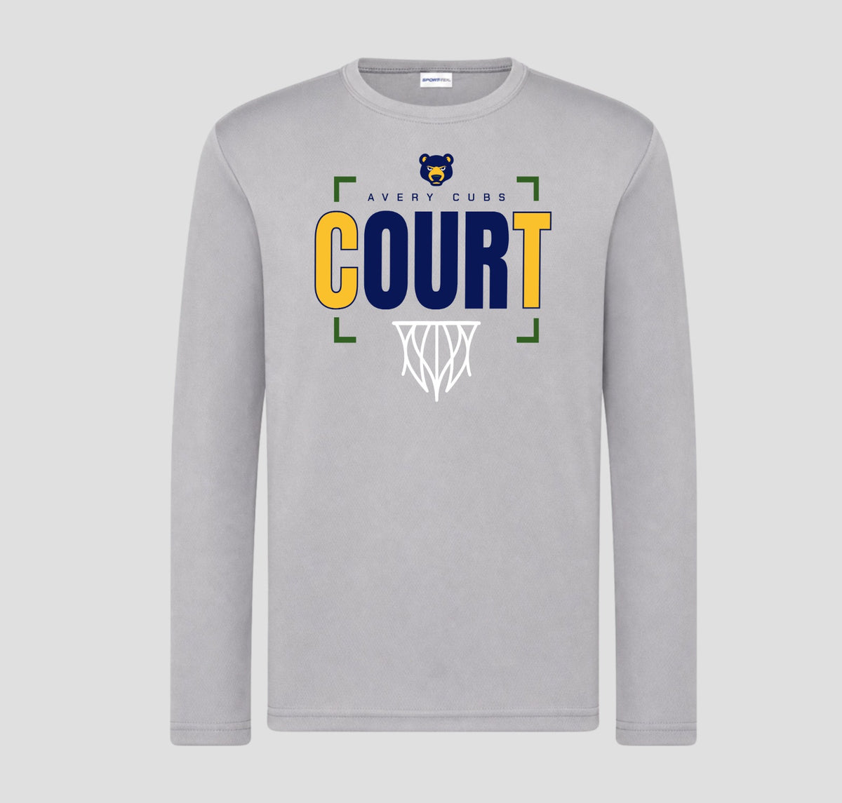 Avery Basketball Long Sleeve Performance/Shooting Shirt