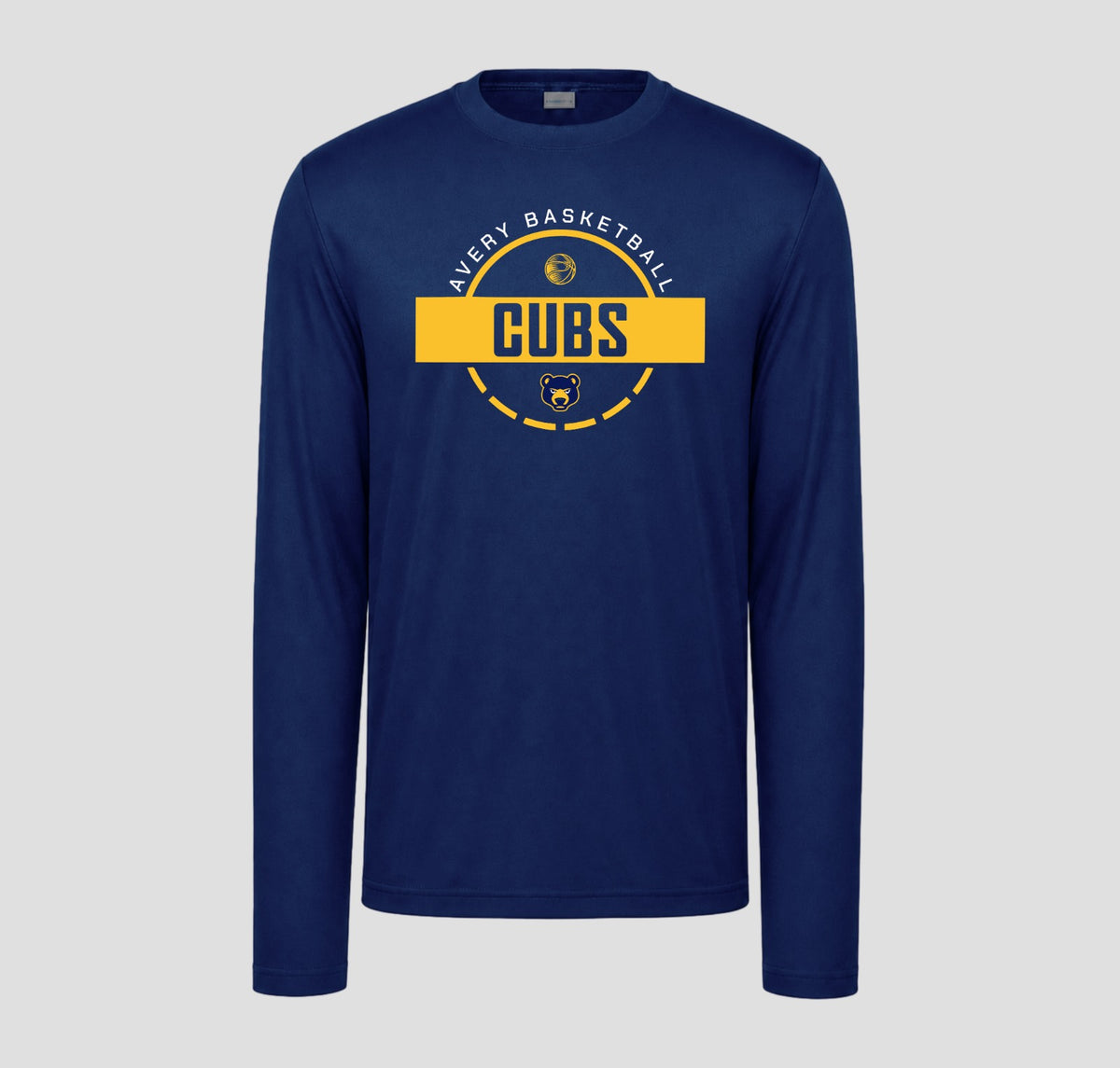 Avery Basketball Long Sleeve Performance/Shooting Shirt