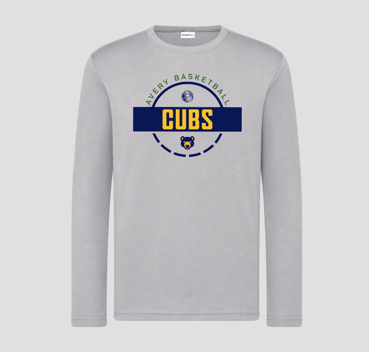 Avery Basketball Long Sleeve Performance/Shooting Shirt