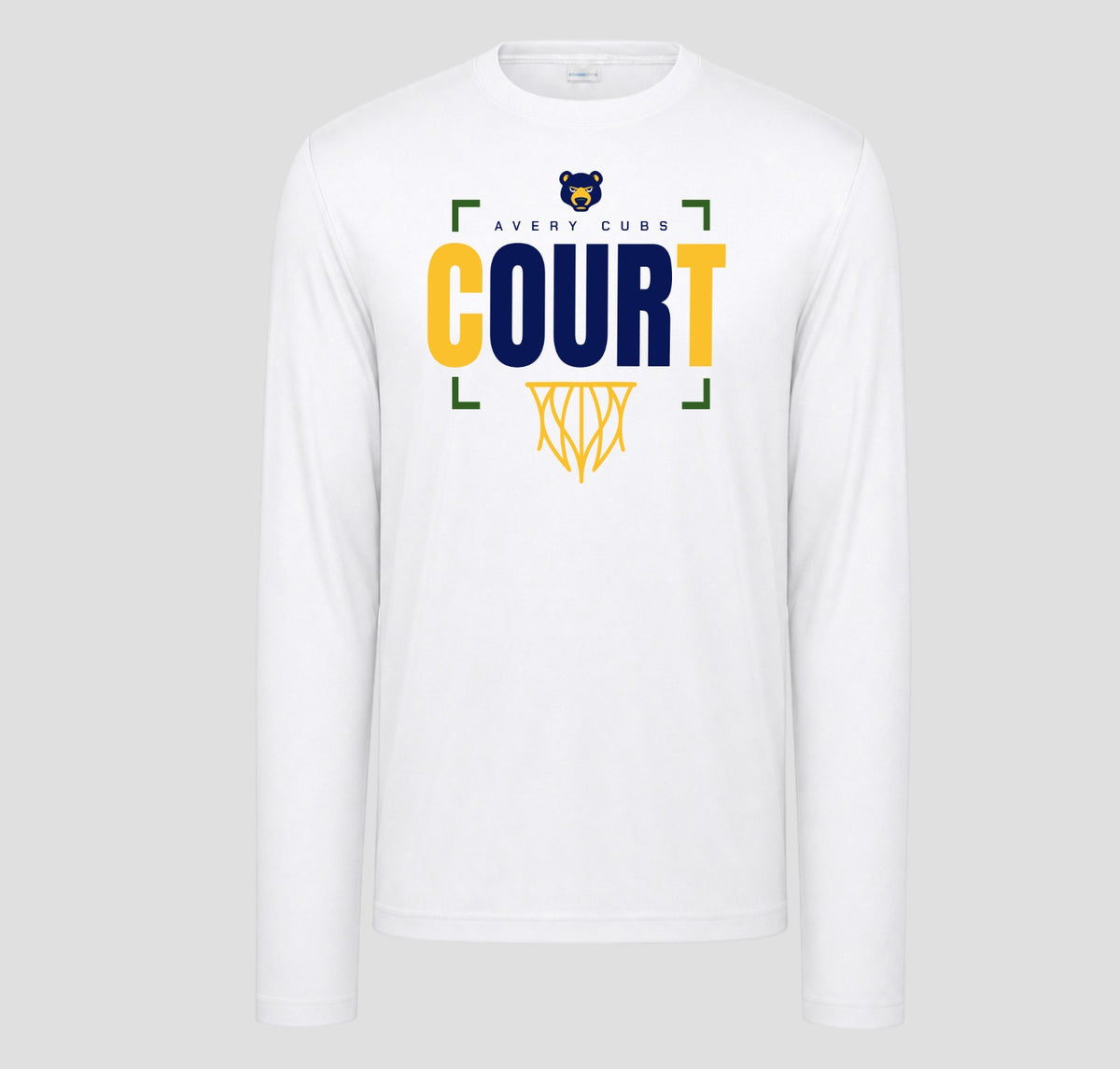 Avery Basketball Long Sleeve Performance/Shooting Shirt