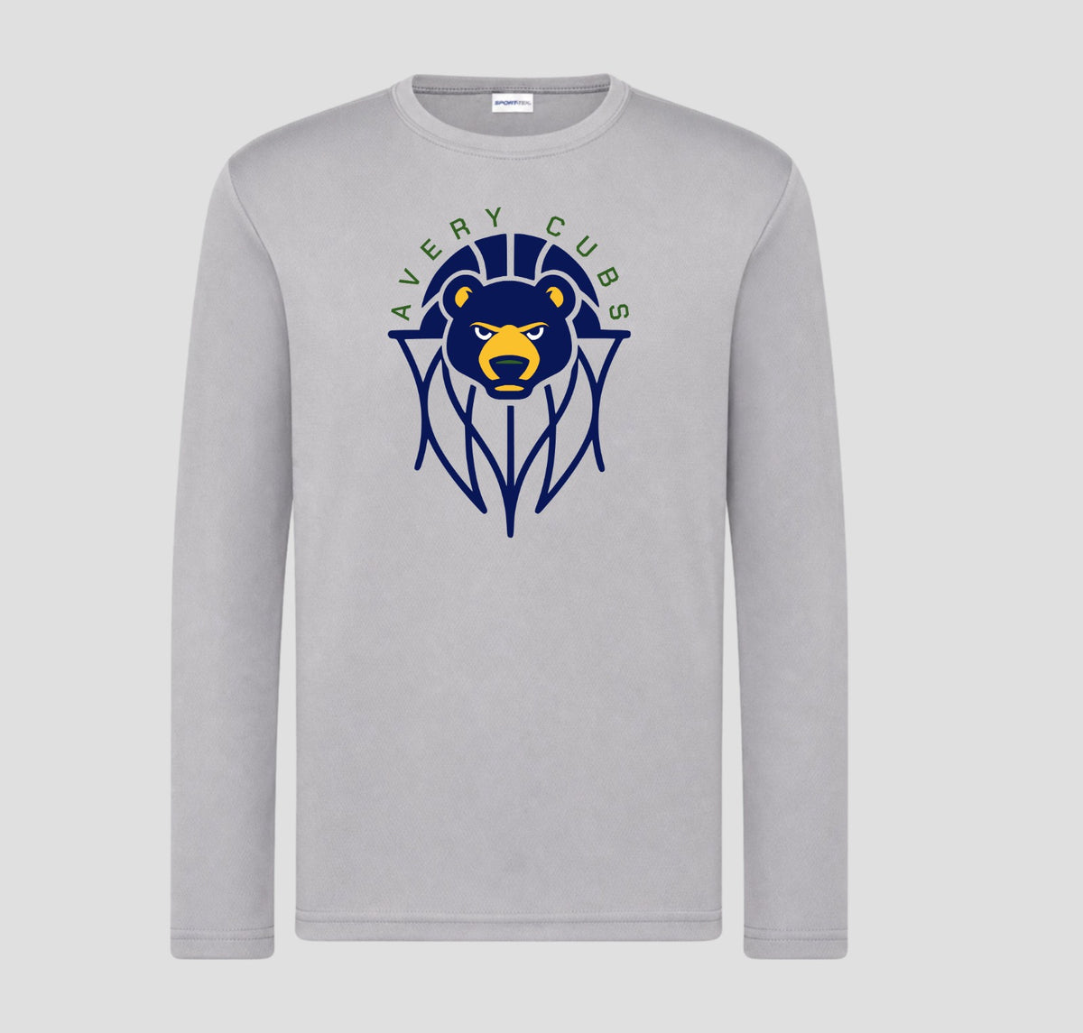 Avery Basketball Long Sleeve Performance/Shooting Shirt