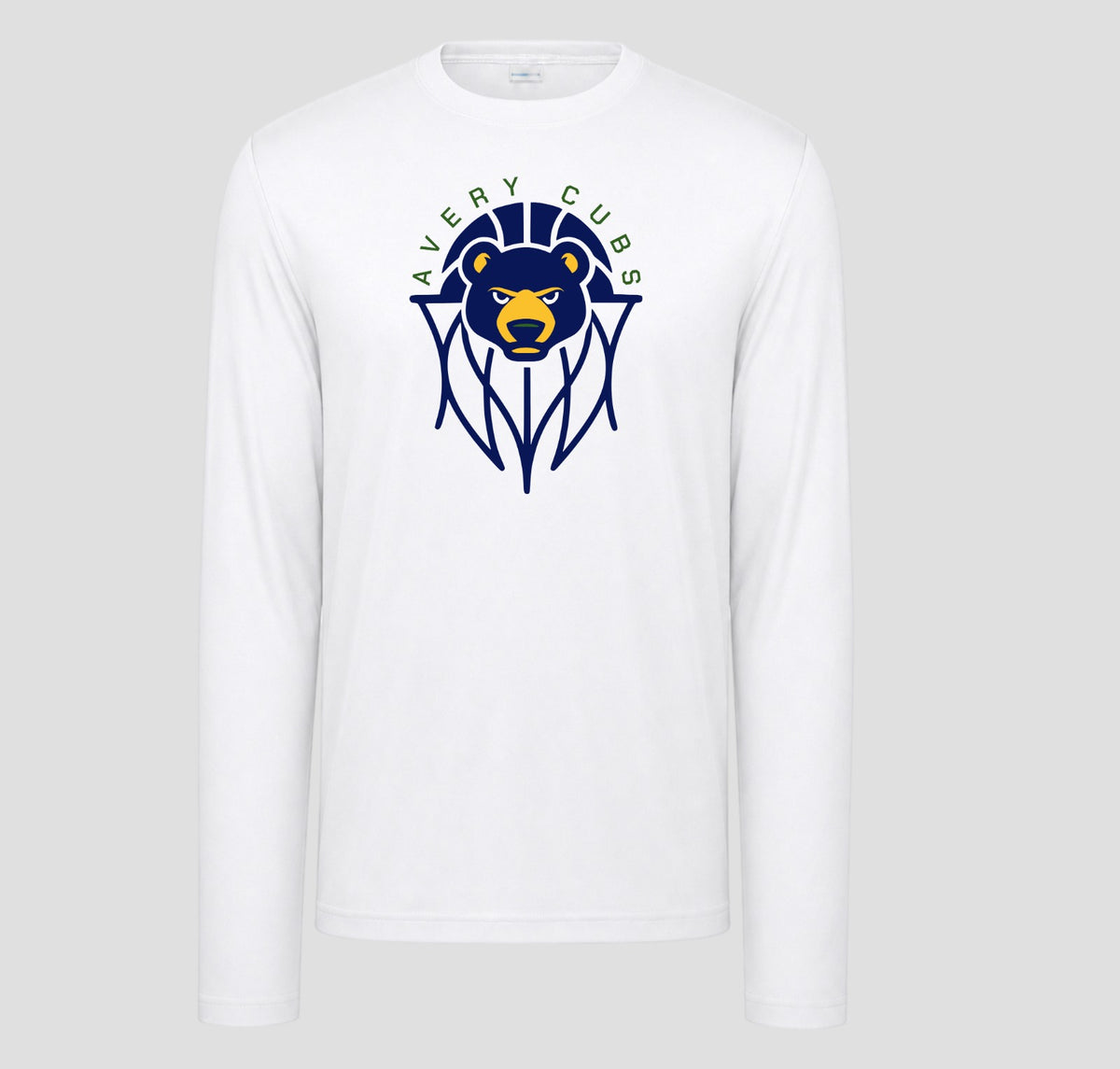 Avery Basketball Long Sleeve Performance/Shooting Shirt