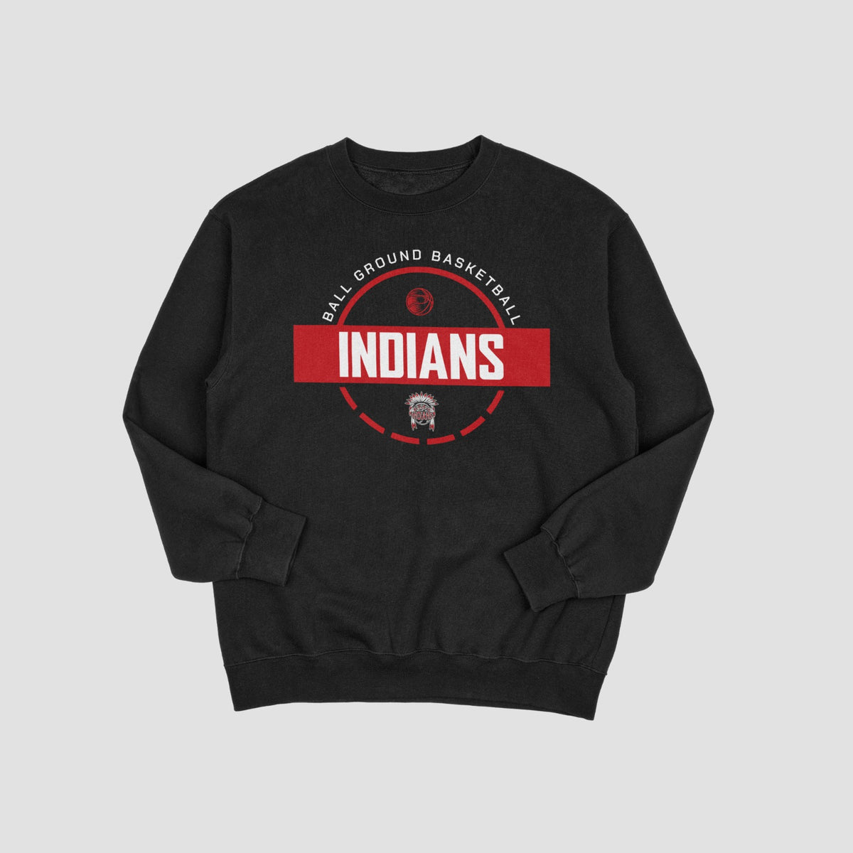 Ball Ground Indians Basketball Sweatshirt
