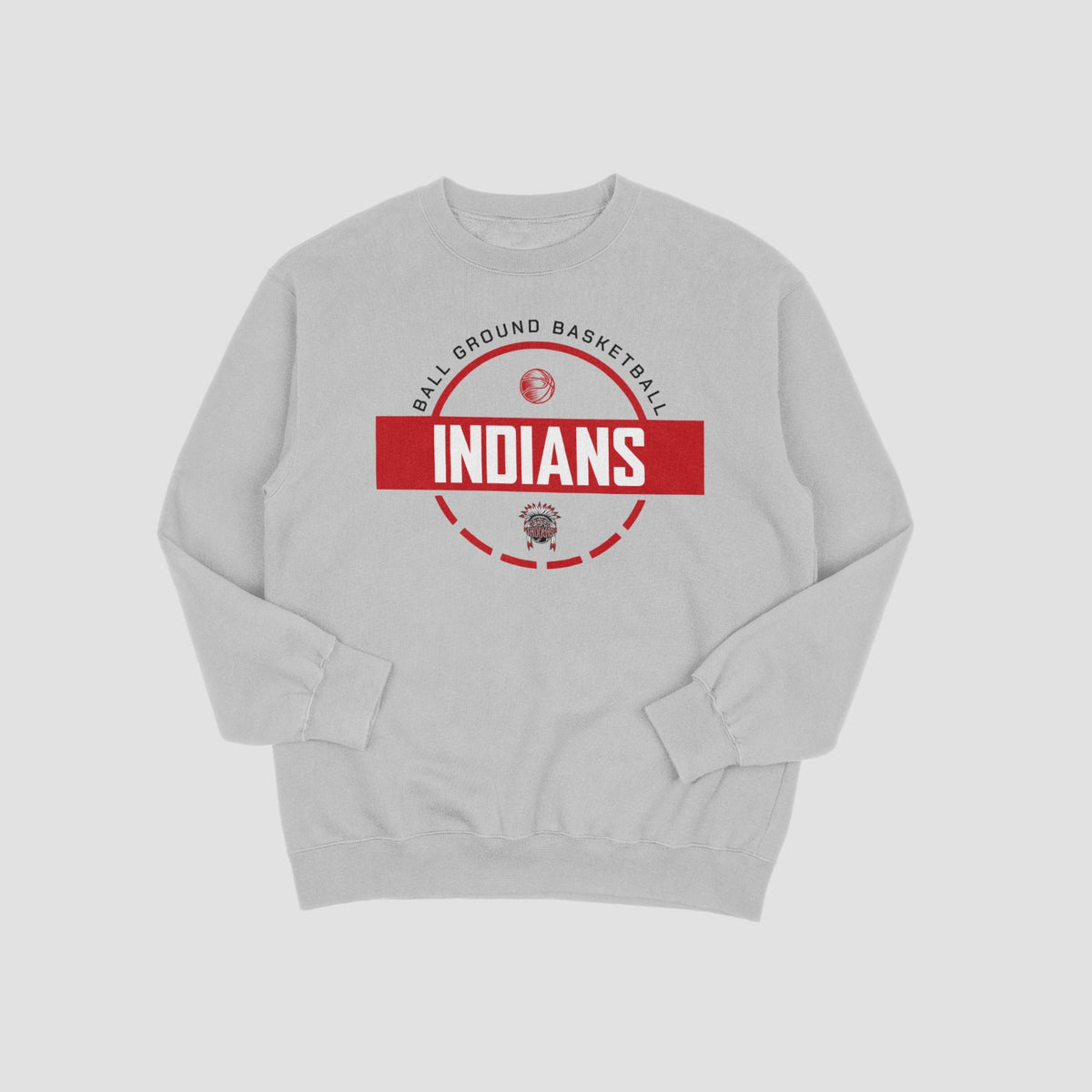 Ball Ground Indians Basketball Sweatshirt