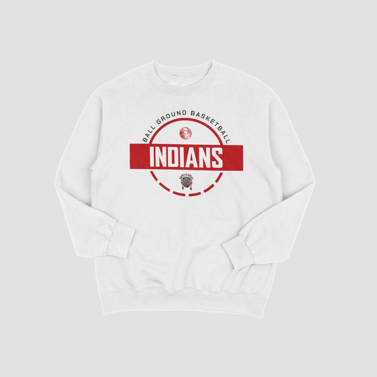 Ball Ground Indians Basketball Sweatshirt