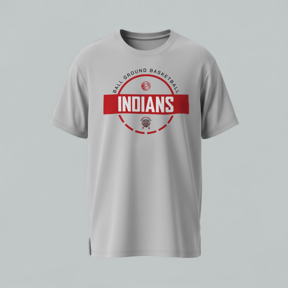 Ball Ground Indians Basketball  T-Shirt