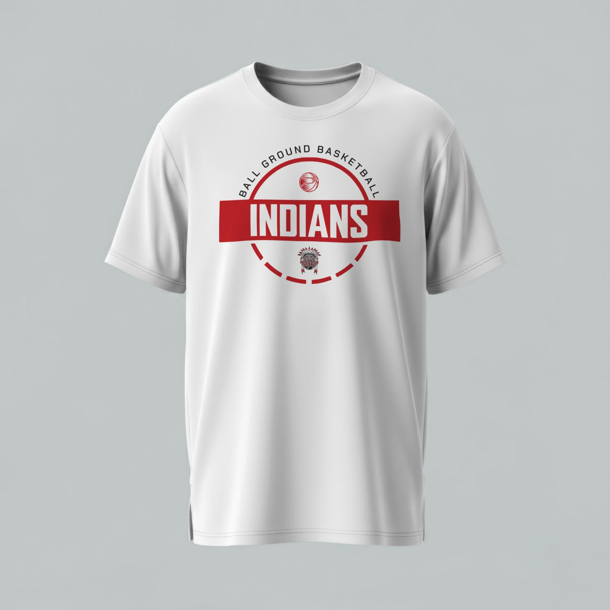 Ball Ground Indians Basketball  T-Shirt