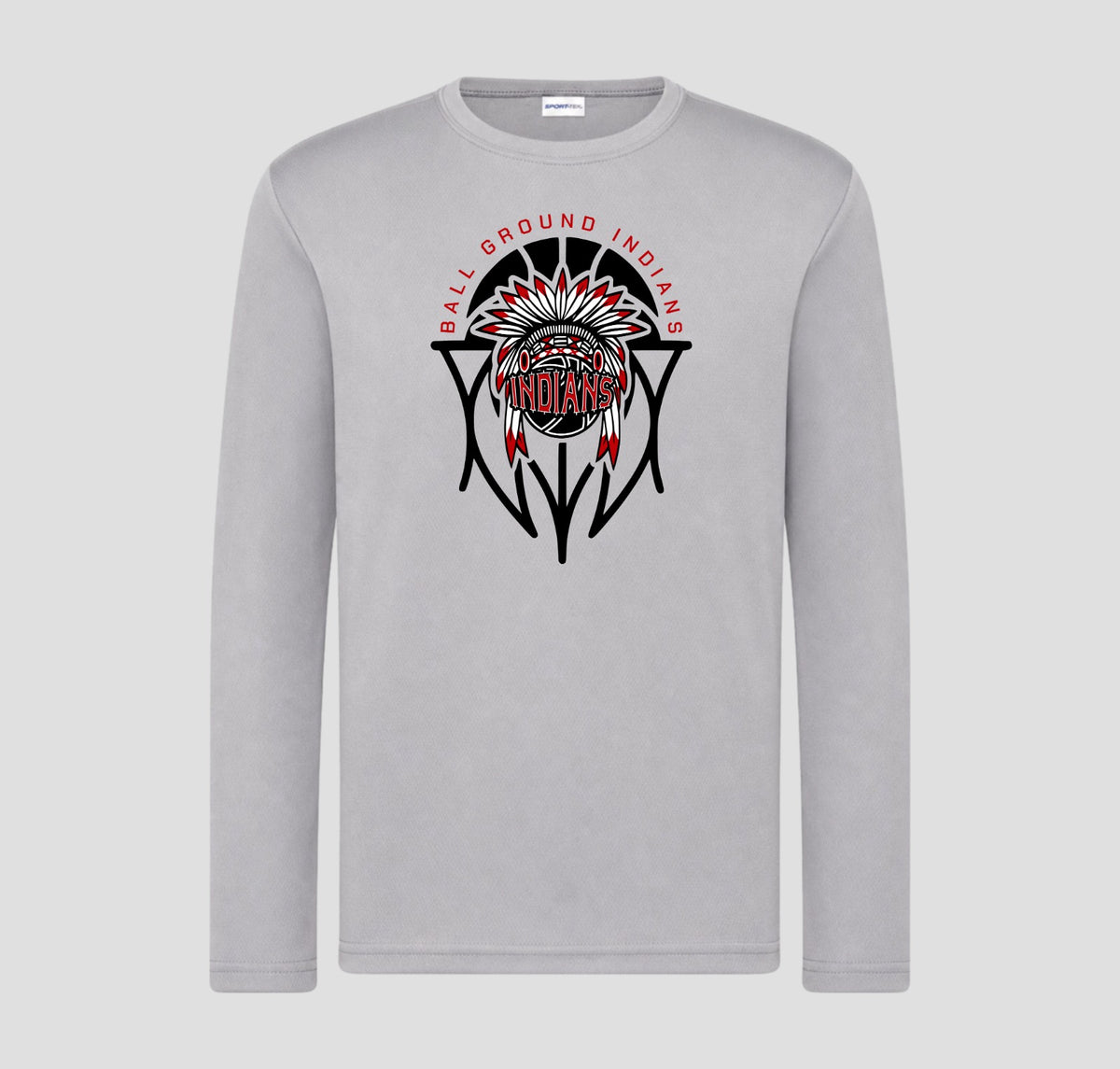 Ball Ground Basketball Long Sleeve Performance/Shooting Shirt