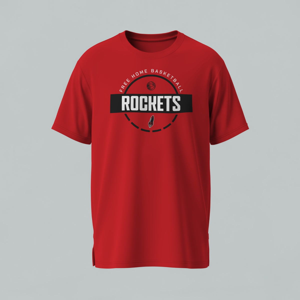 Free Home Rockets Basketball T-Shirt