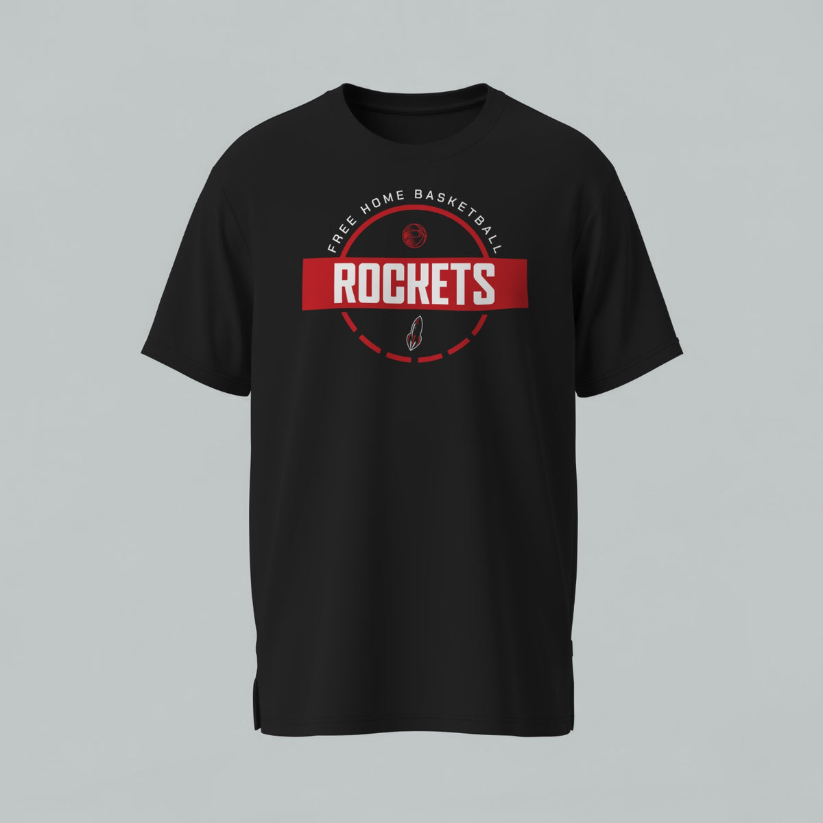 Free Home Rockets Basketball T-Shirt