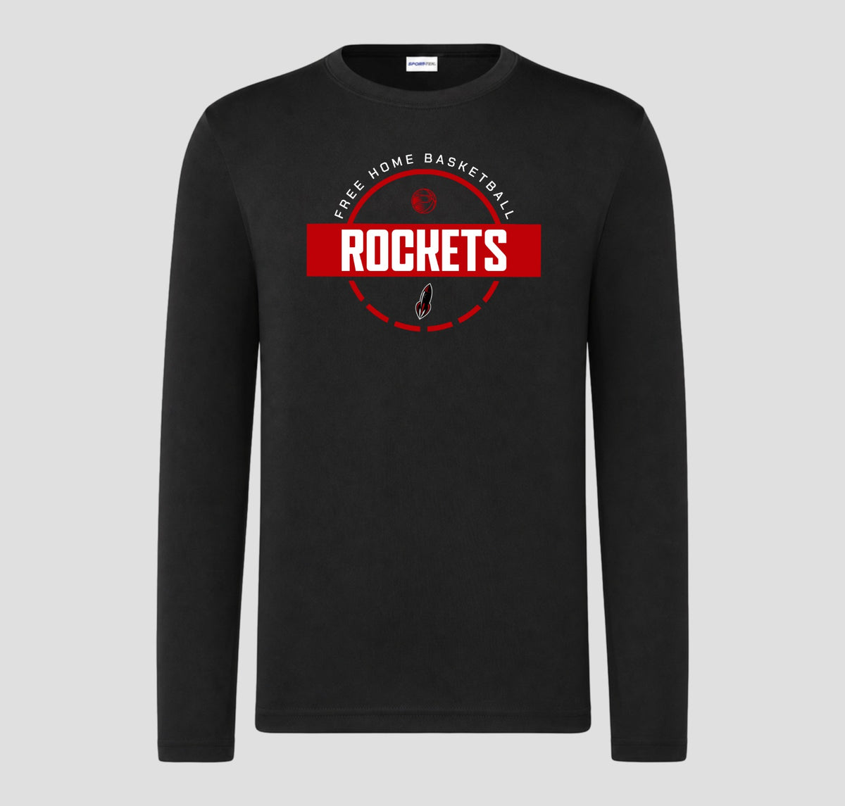 Free Home Basketball Long Sleeve Performance/Shooting Shirt