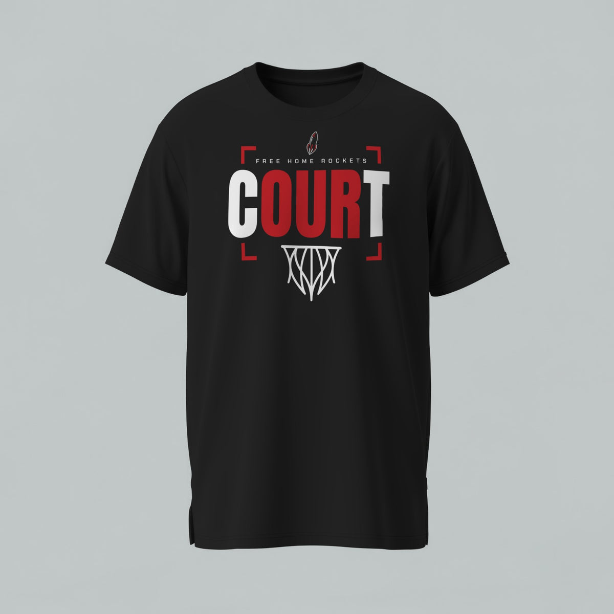Free Home Rockets Basketball T-Shirt
