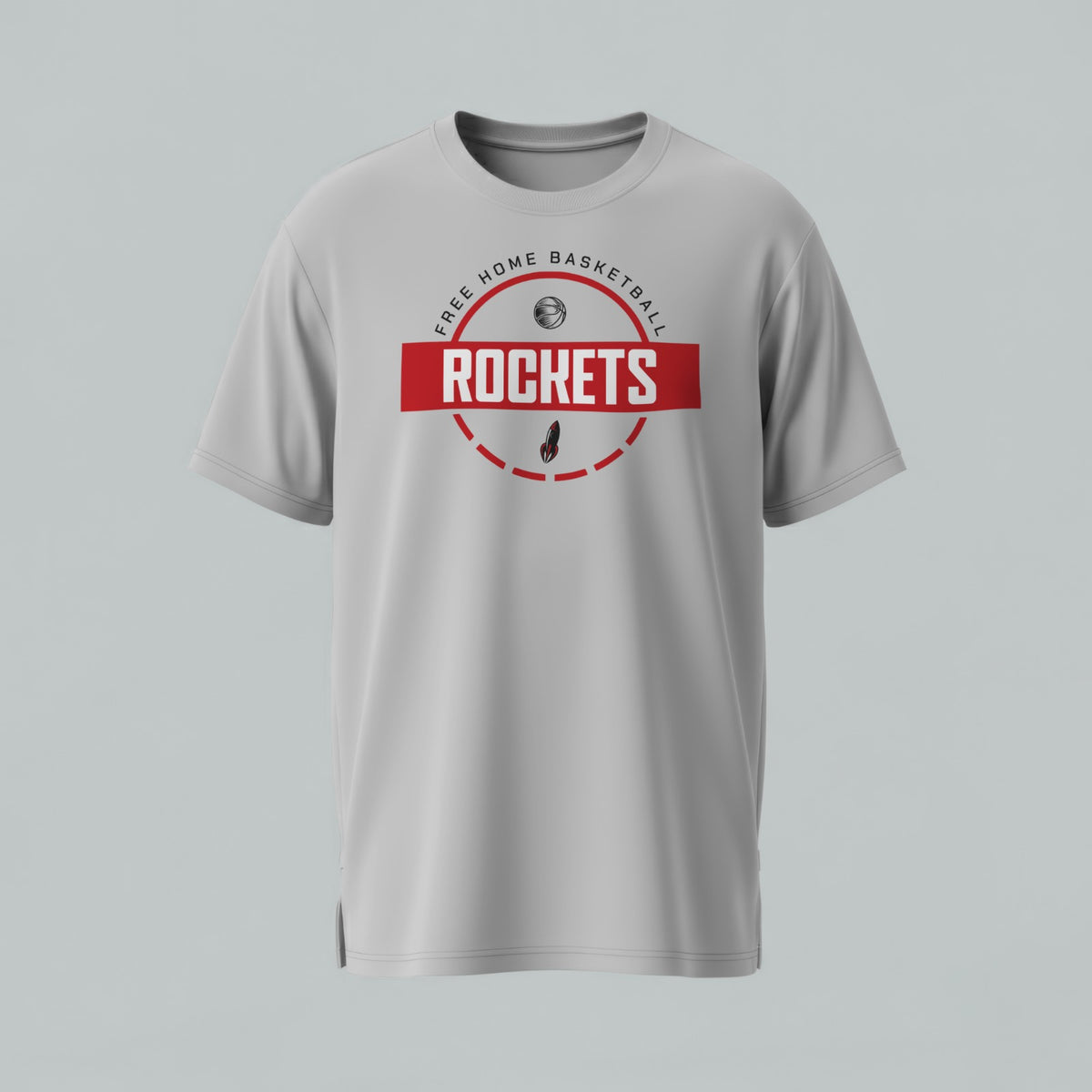Free Home Rockets Basketball T-Shirt