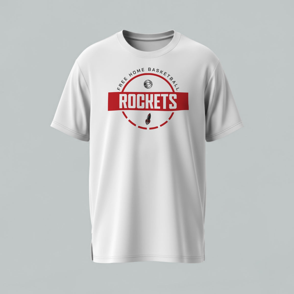 Free Home Rockets Basketball T-Shirt