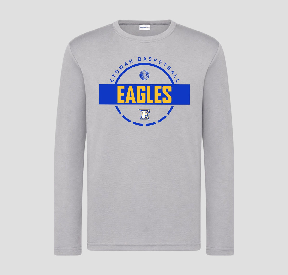 Etowah Eagles Basketball Long Sleeve Performance/Shooting Shirt