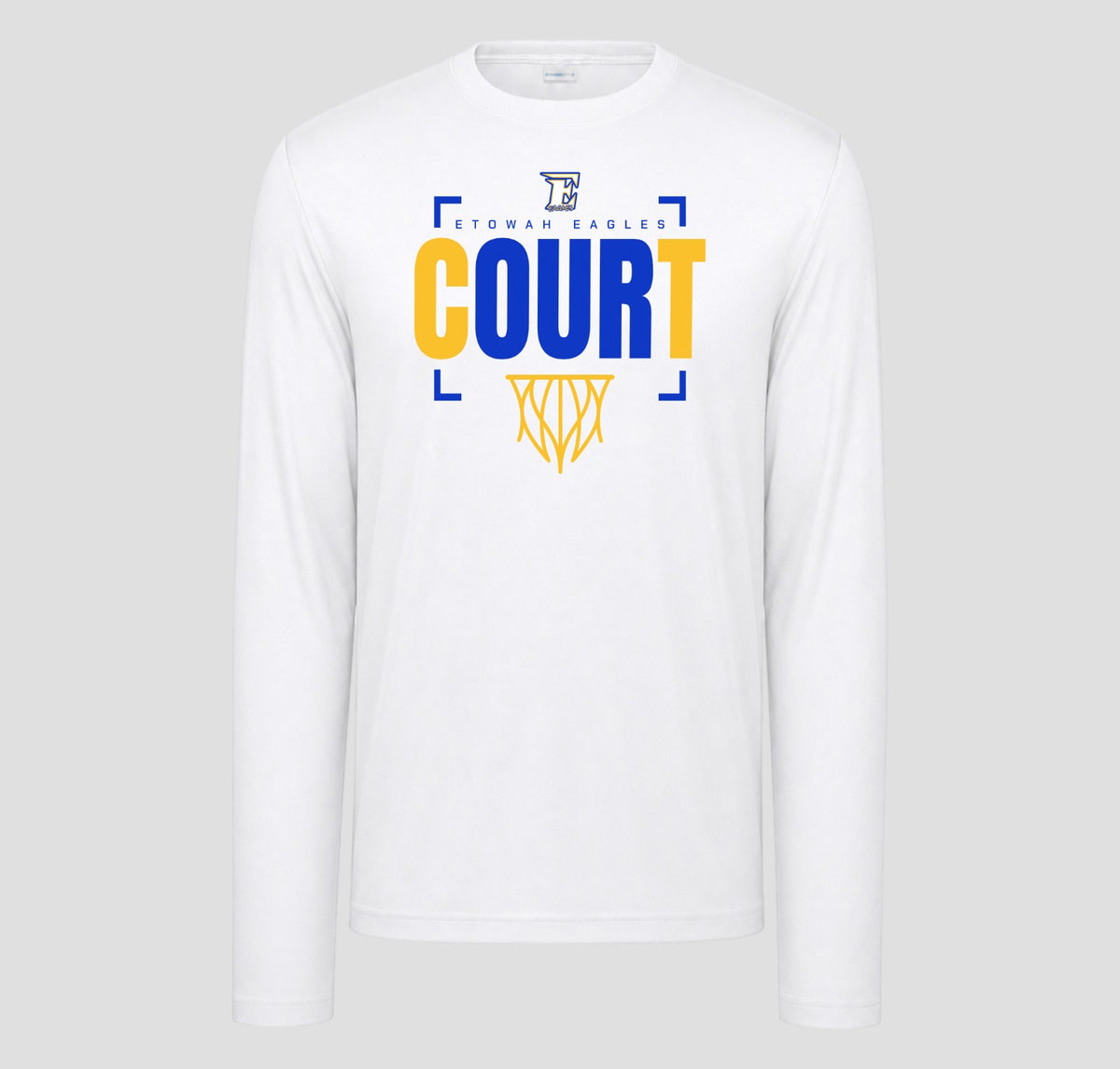 Etowah Eagles Basketball Long Sleeve Performance/Shooting Shirt