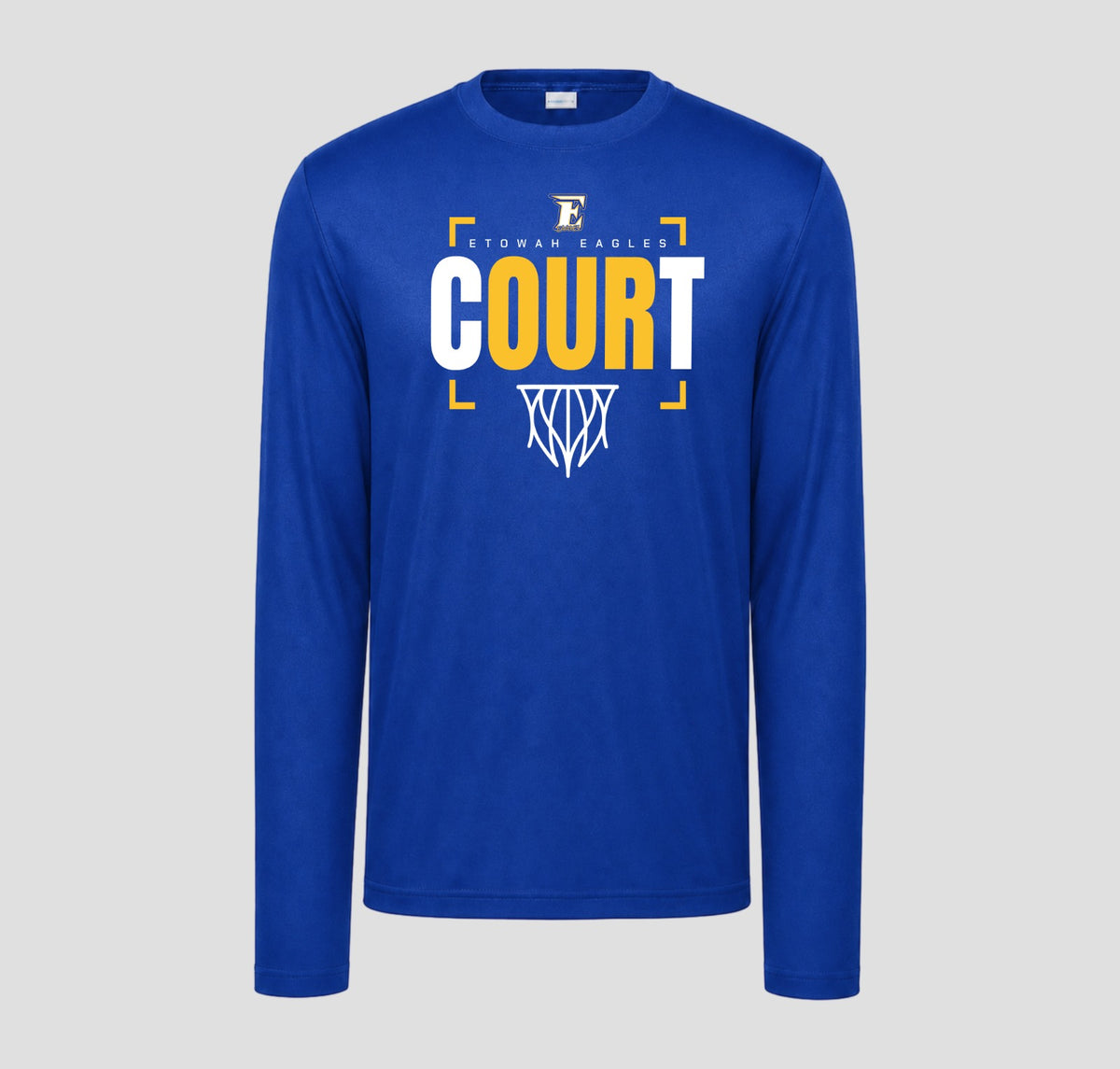 Etowah Eagles Basketball Long Sleeve Performance/Shooting Shirt