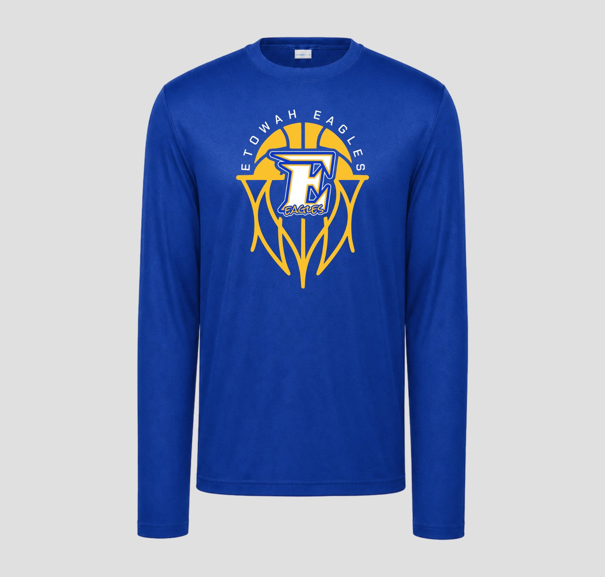 Etowah Eagles Basketball Long Sleeve Performance/Shooting Shirt