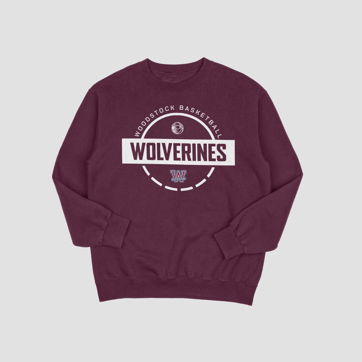 Woodstock Wolverines Basketball Sweatshirt