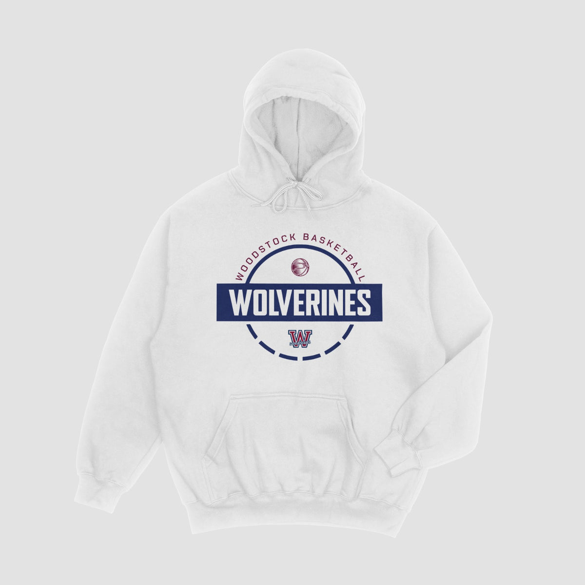 Woodstock Wolverines Basketball Hoodie