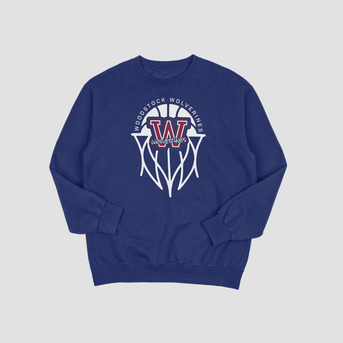 Woodstock Wolverines Basketball Sweatshirt