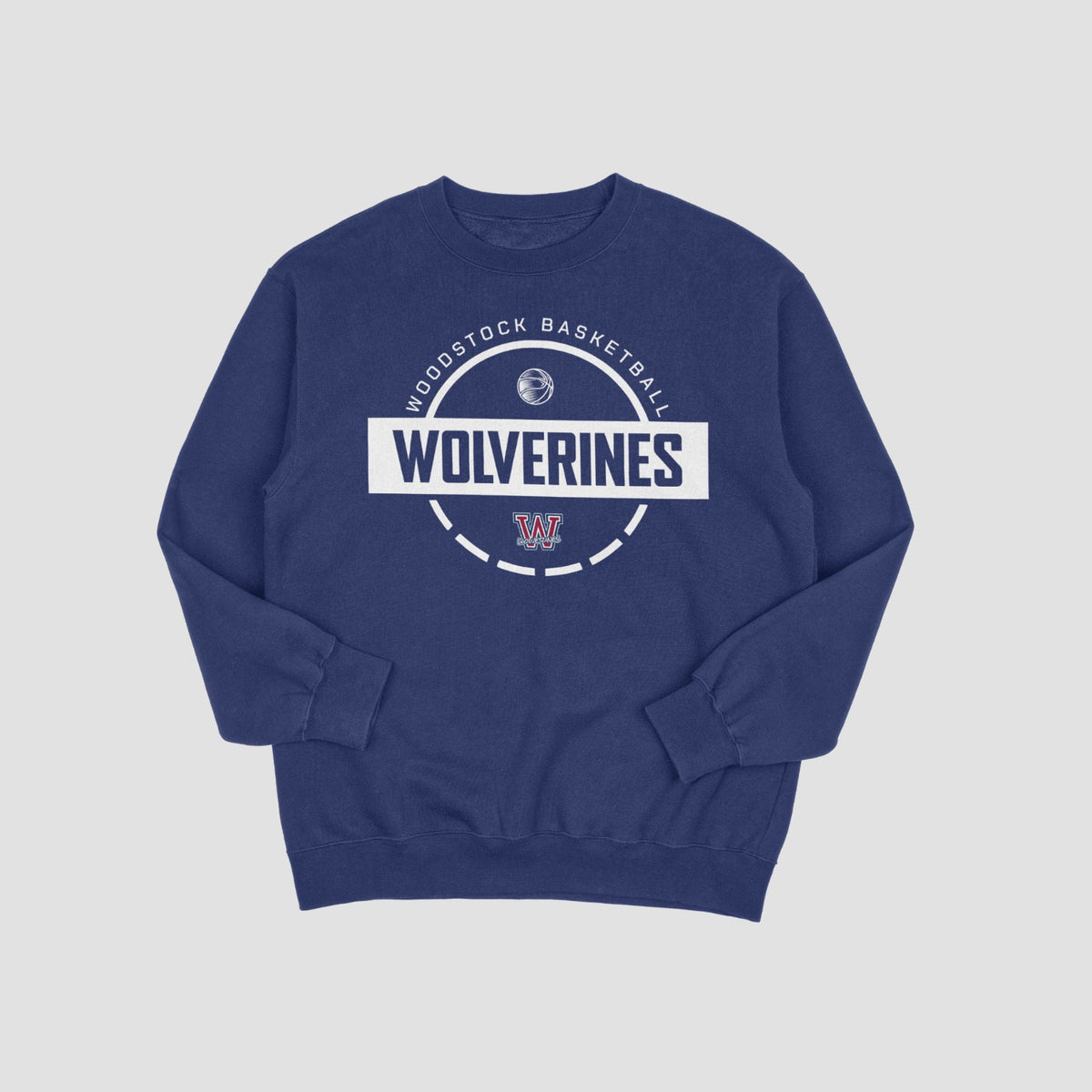 Woodstock Wolverines Basketball Sweatshirt