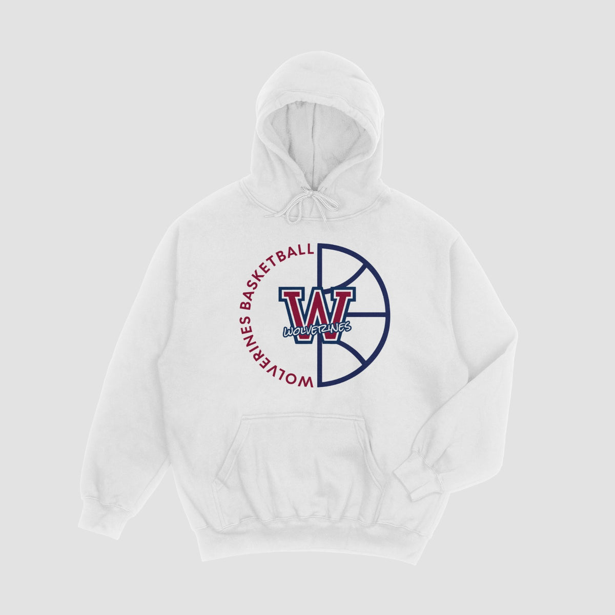 Woodstock Wolverines Basketball Hoodie