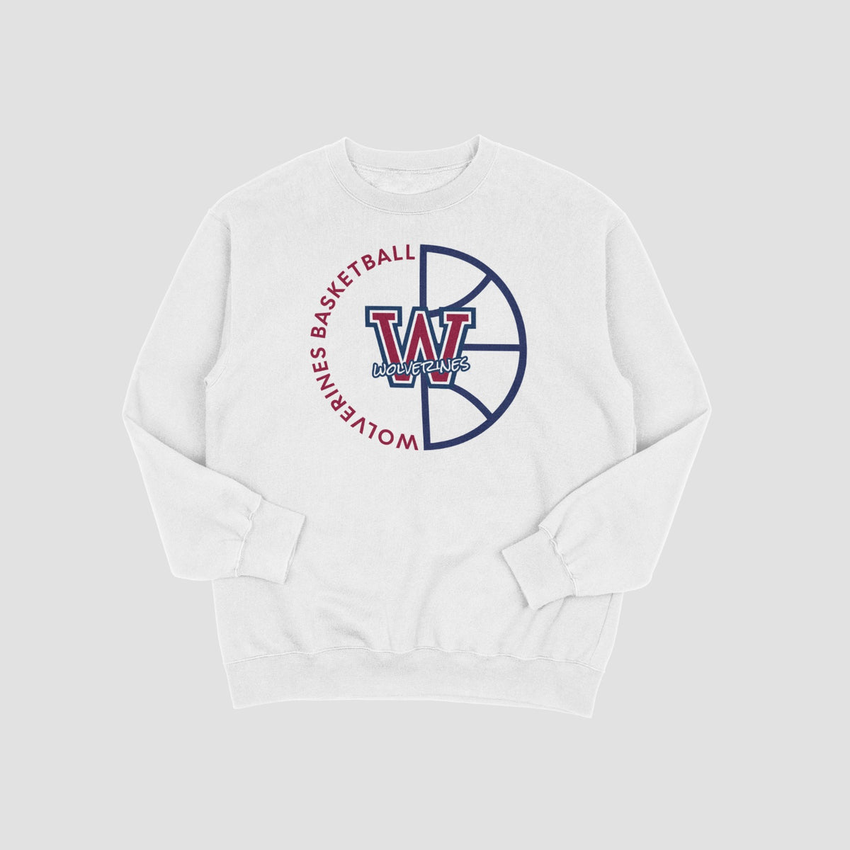 Woodstock Wolverines Basketball Sweatshirt