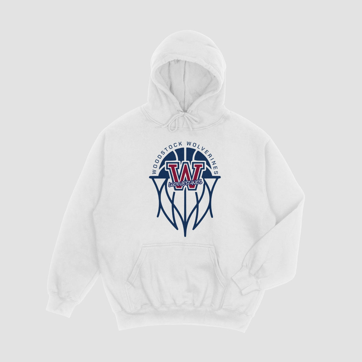 Woodstock Wolverines Basketball Hoodie