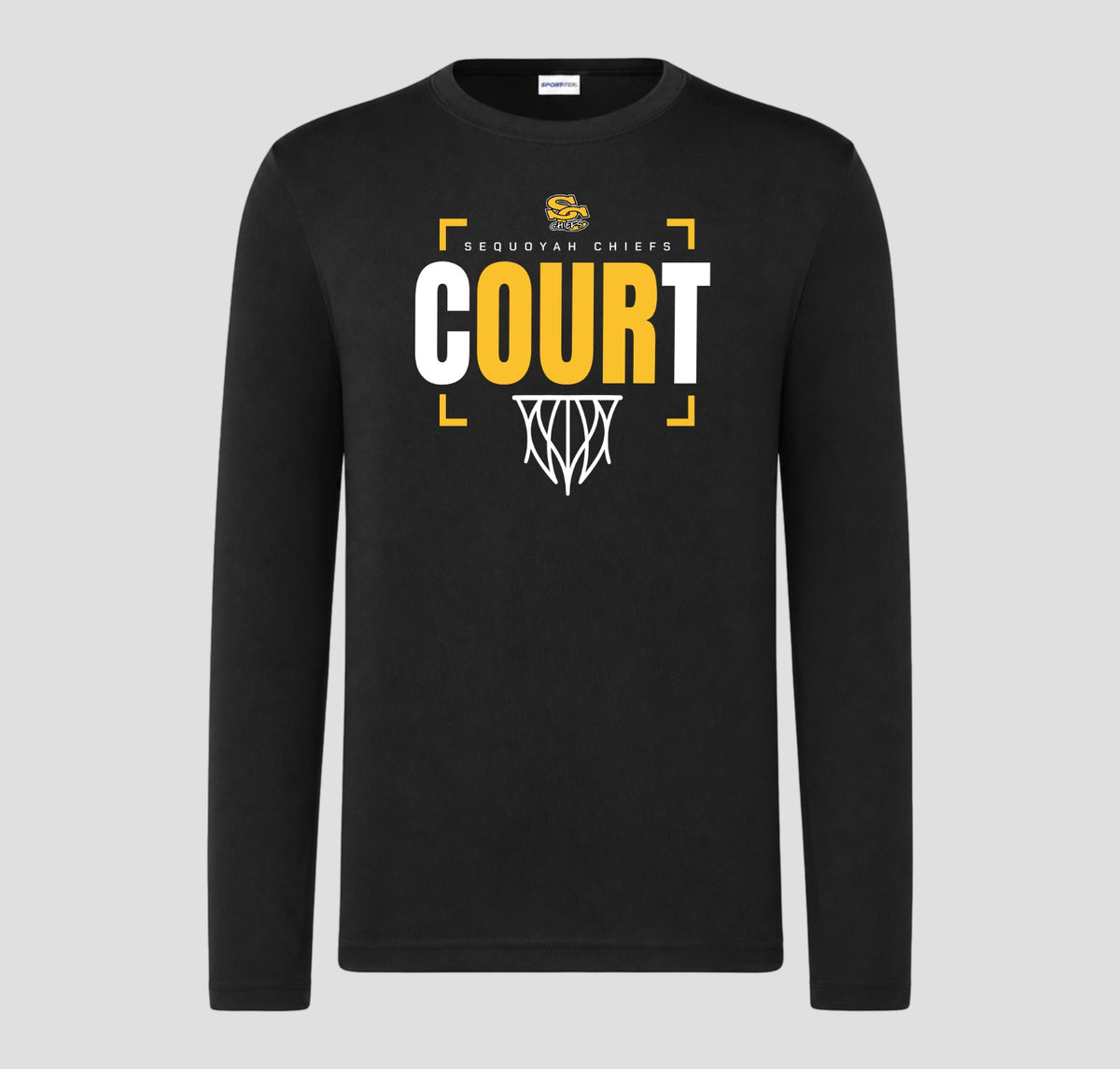 Sequoyah Chiefs Basketball Long Sleeve Performance/Shooting Shirt