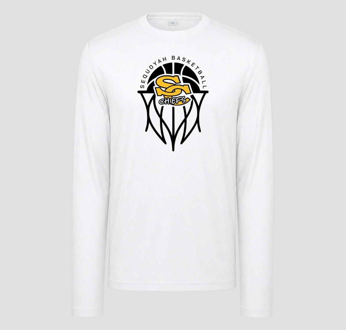 Sequoyah Chiefs Basketball Long Sleeve Performance/Shooting Shirt