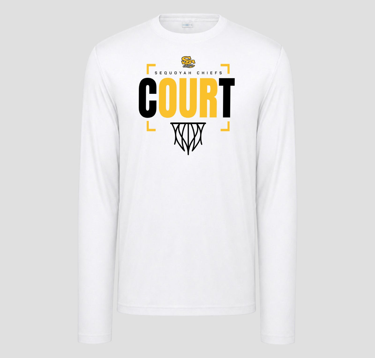 Sequoyah Chiefs Basketball Long Sleeve Performance/Shooting Shirt