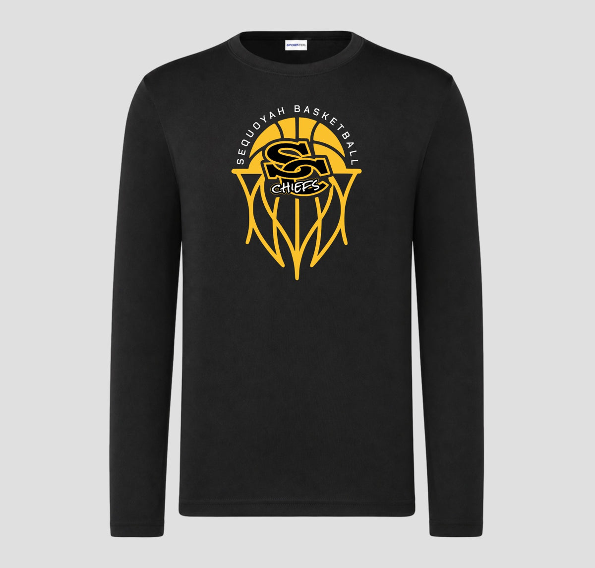 Sequoyah Chiefs Basketball Long Sleeve Performance/Shooting Shirt