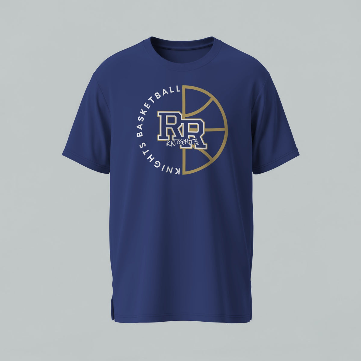 River Ridge Knights Basketball  T-Shirt