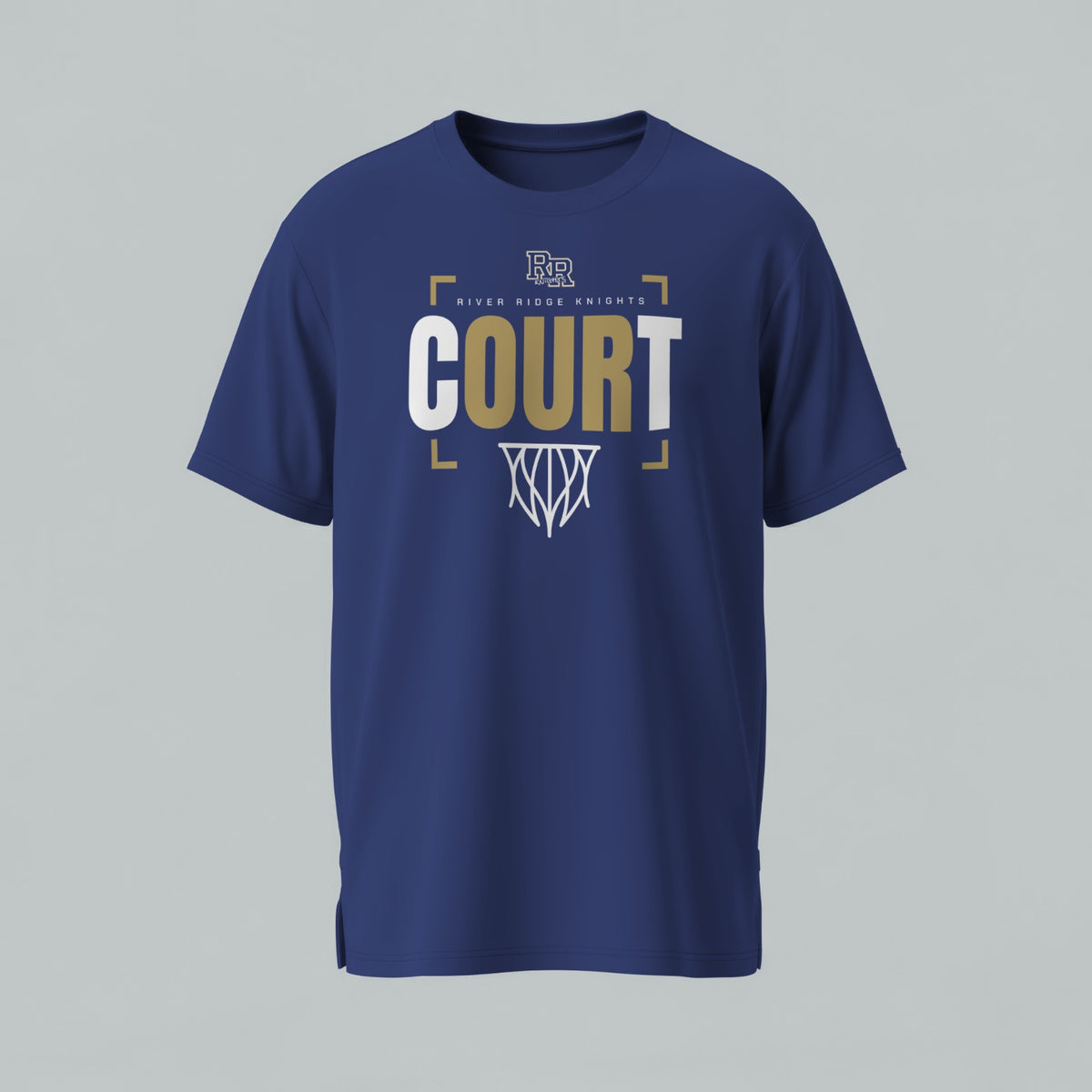 River Ridge Knights Basketball T-Shirt