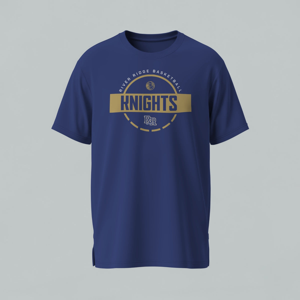 River Ridge Knights Basketball  T-Shirt