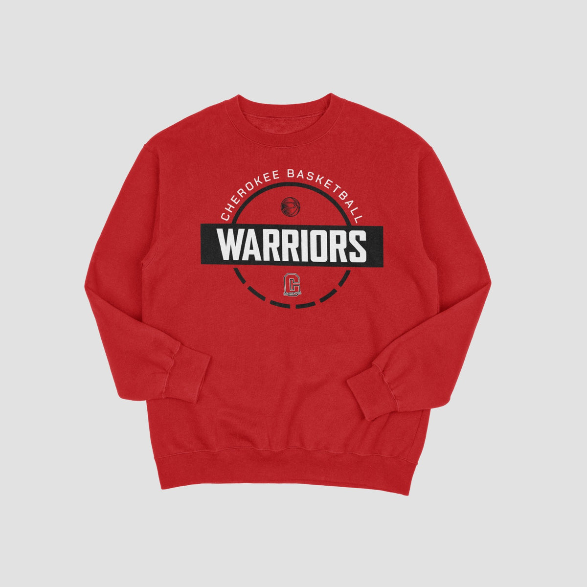 Cherokee Warriors Basketball Sweatshirt