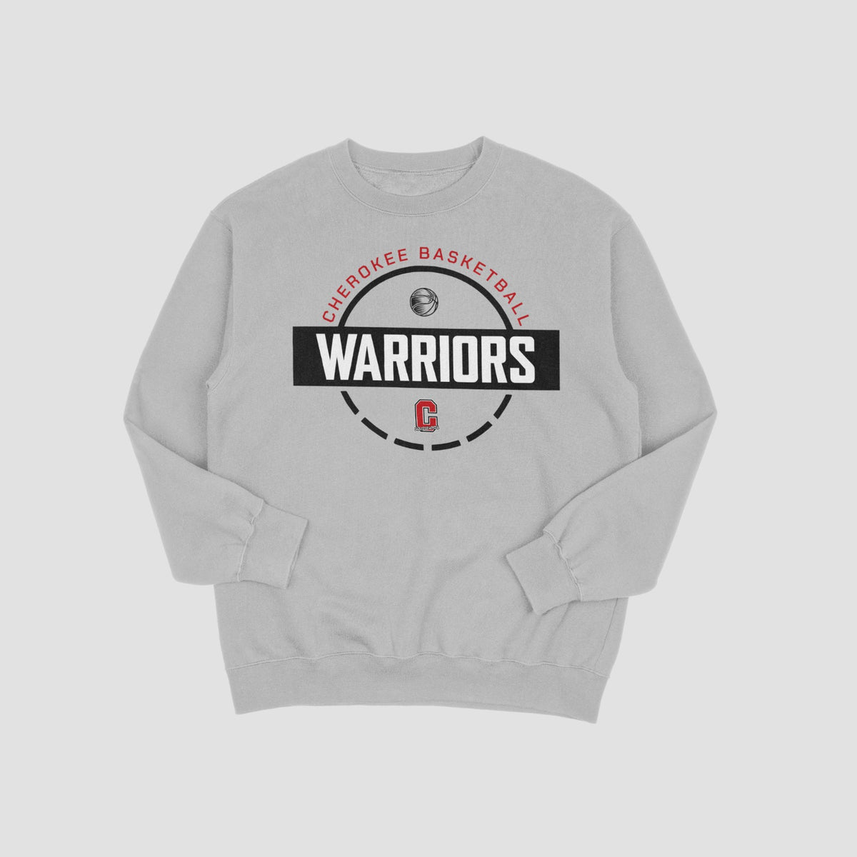 Cherokee Warriors Basketball Sweatshirt