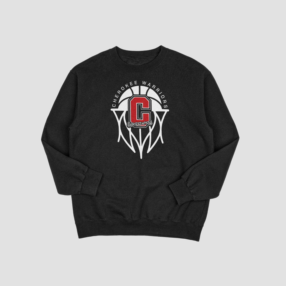 Cherokee Warriors Basketball Sweatshirt