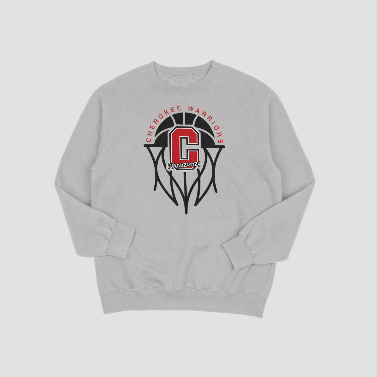 Cherokee Warriors Basketball Sweatshirt