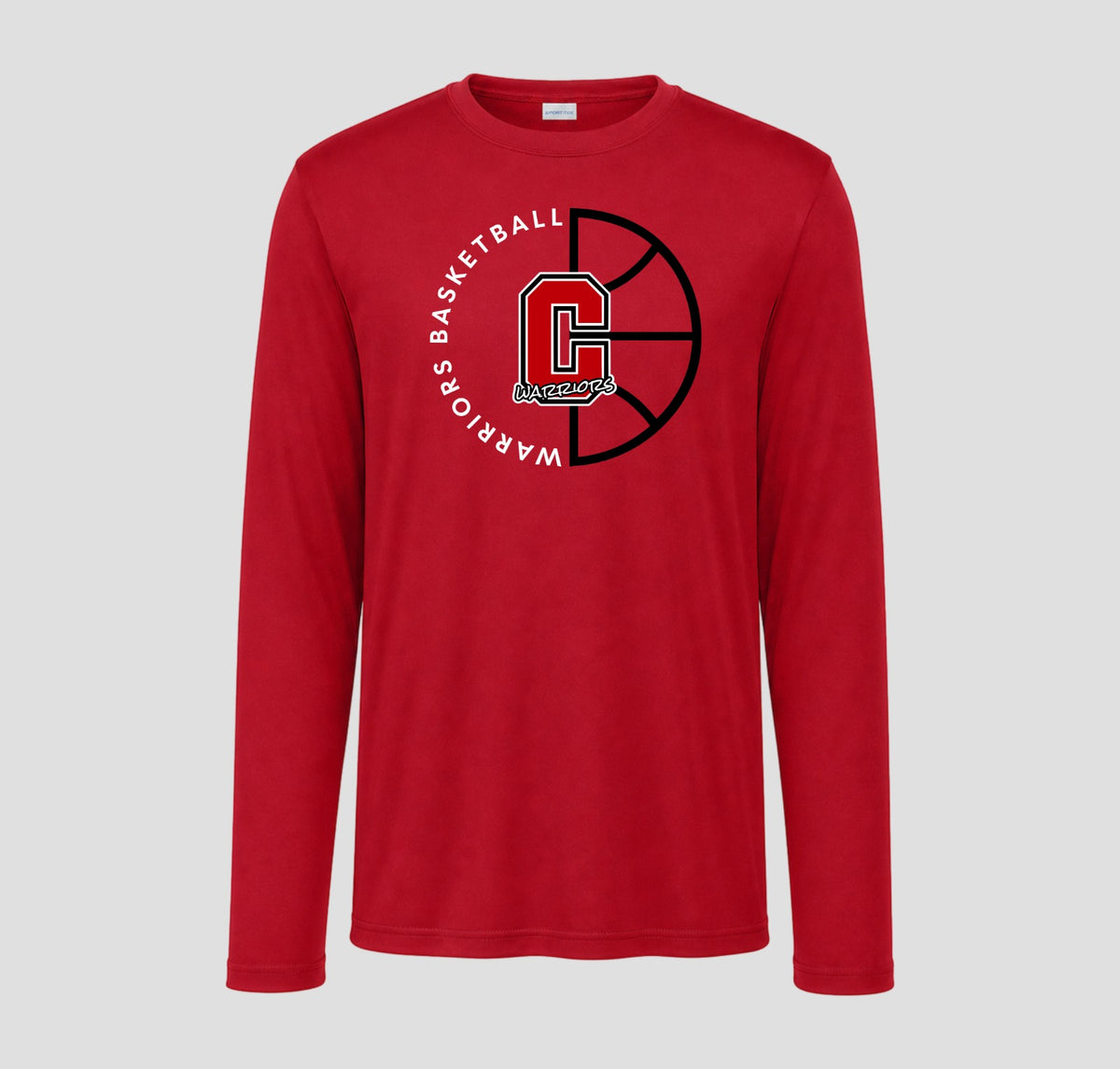 Cherokee Warriors Basketball Long Sleeve Performance/Shooting Shirt