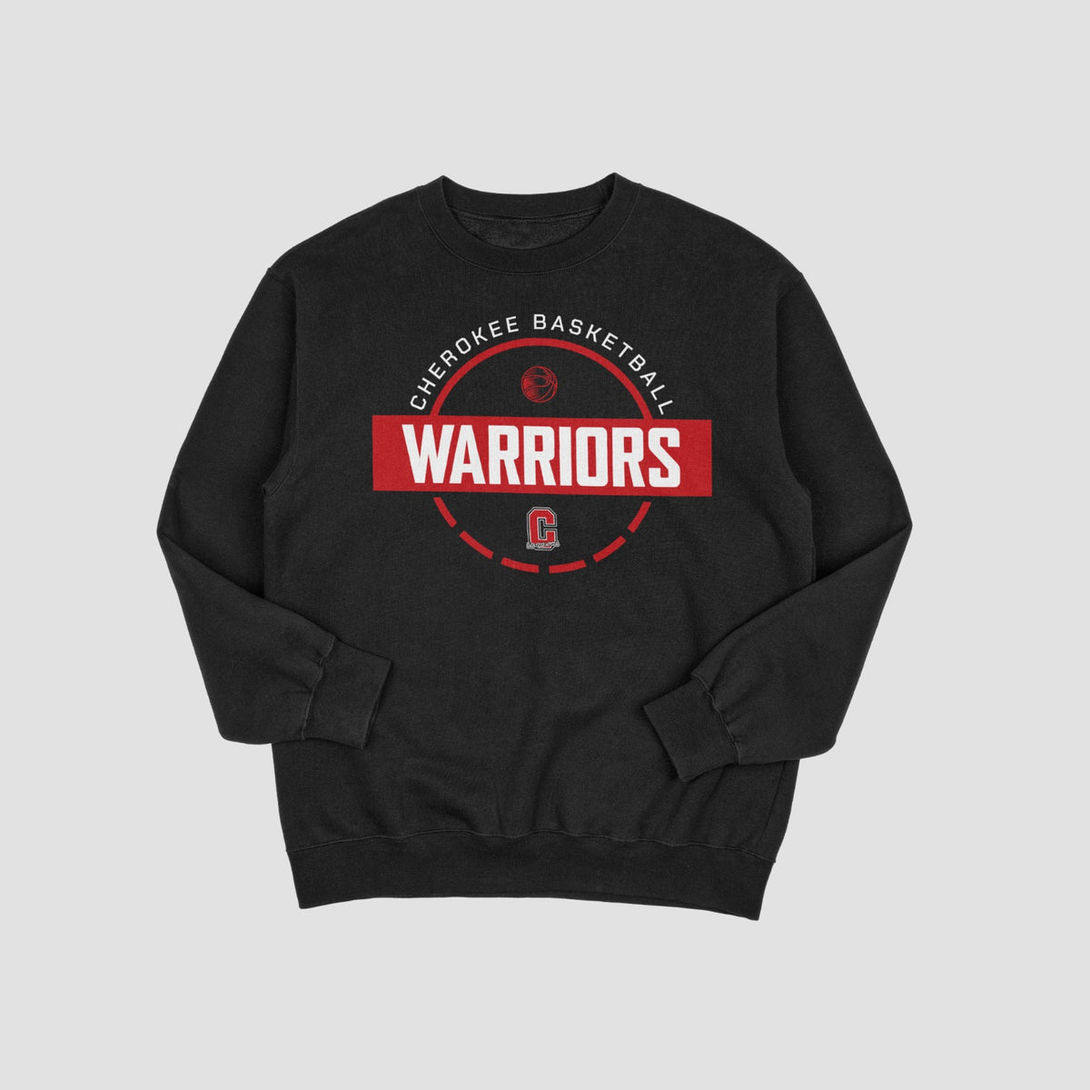 Cherokee Warriors Basketball Sweatshirt