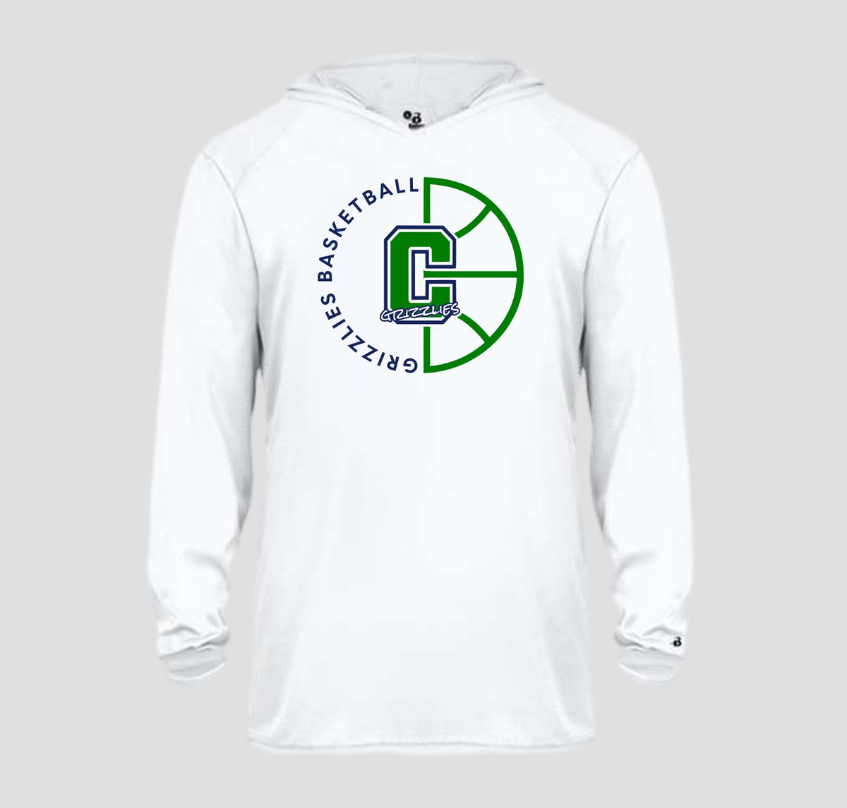 Creekview Grizzlies Basketball Long Sleeve Performance/Shooting Shirt