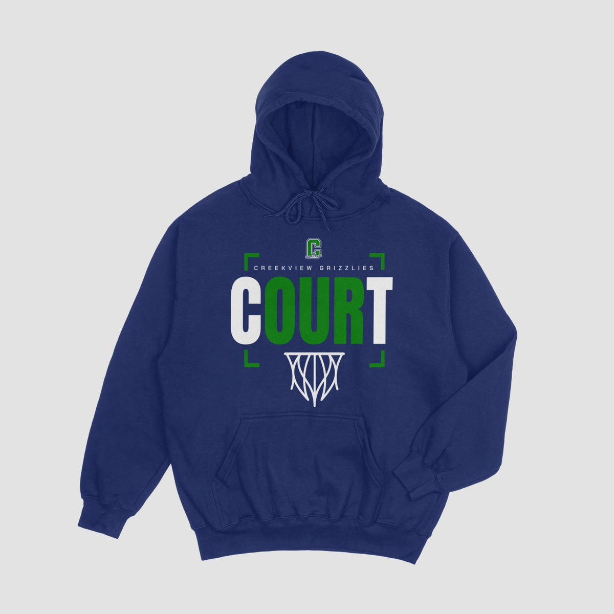 Creekview Basketball Hoodie