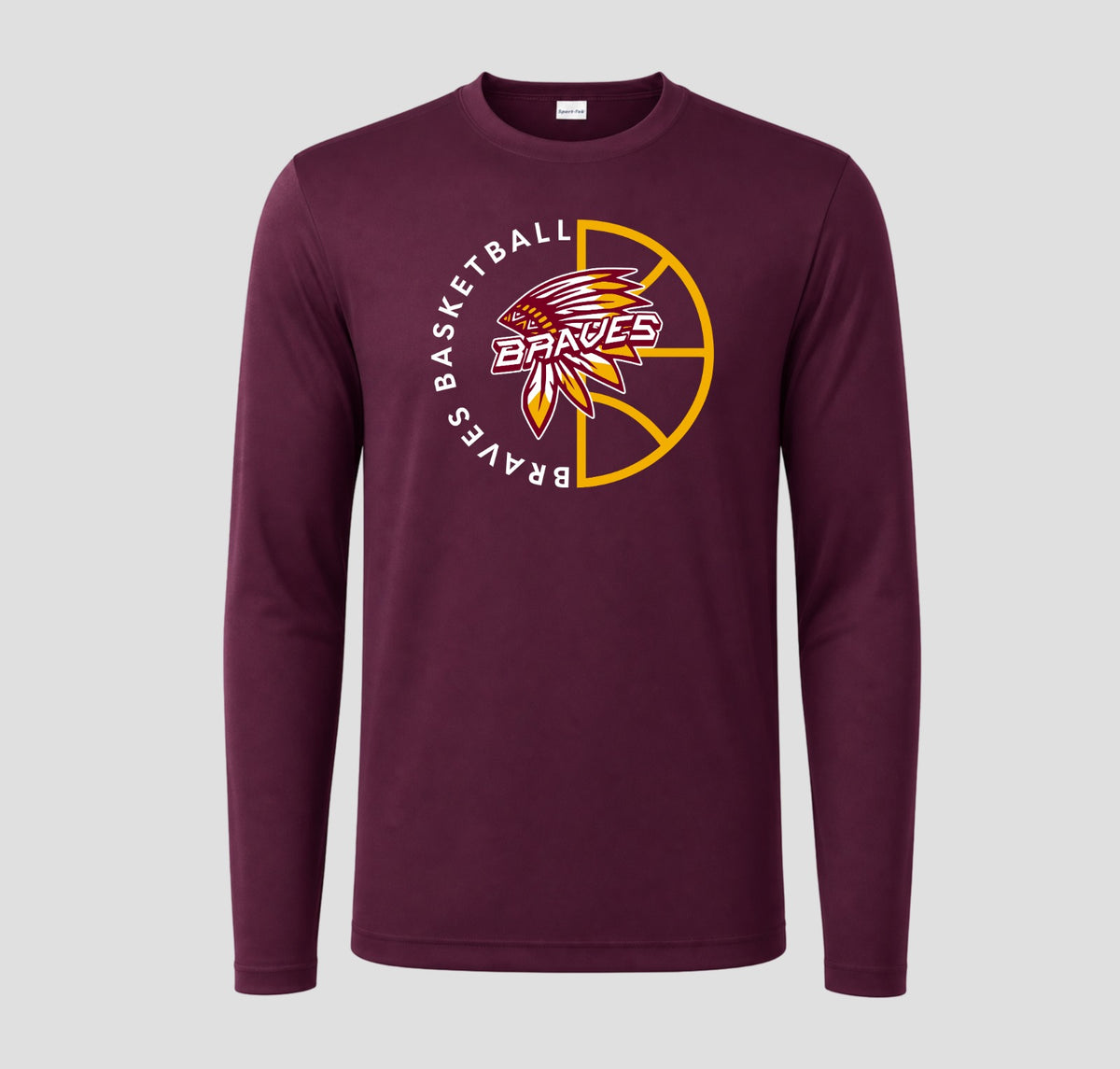 R.M. Moore  Basketball Long Sleeve Performance/Shooting Shirt
