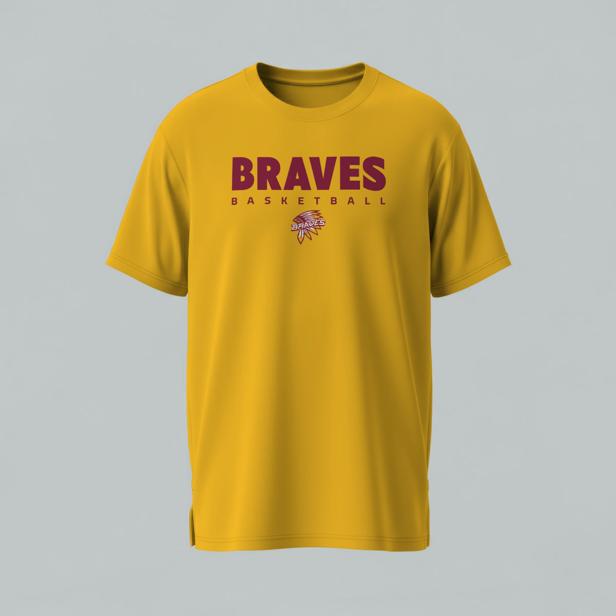 R.M. Moore Braves Basketball  T-Shirt