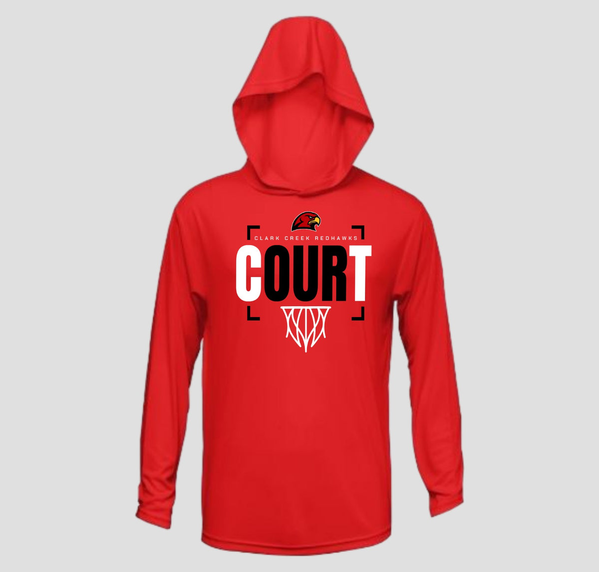Clark Creek Basketball Long Sleeve Performance/Shooting Shirt