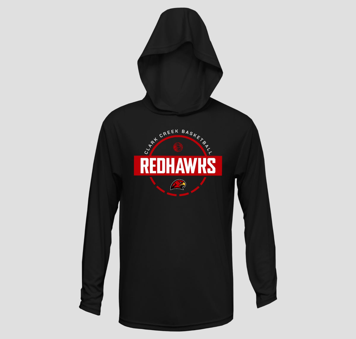 Clark Creek Basketball Long Sleeve Performance/Shooting Shirt