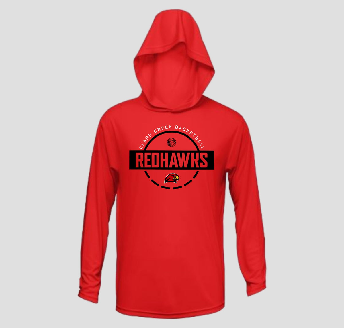Clark Creek Basketball Long Sleeve Performance/Shooting Shirt